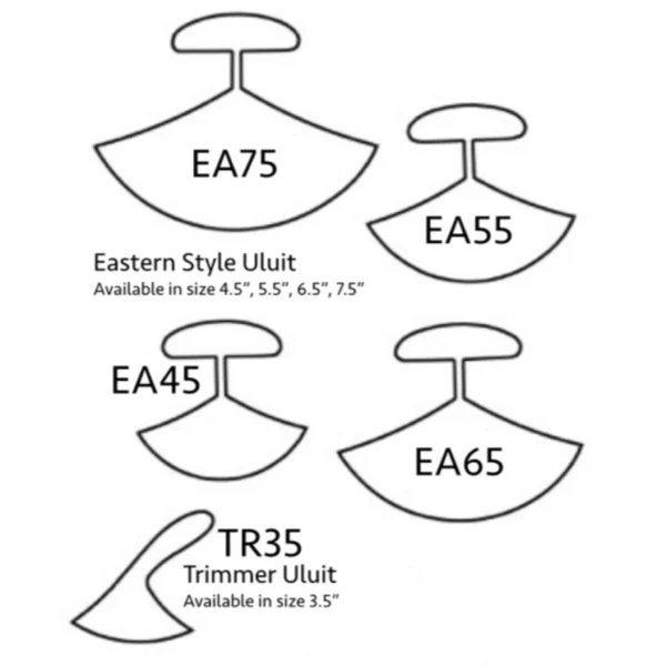 Traditional Steel Eastern Style Uluit - Image 2